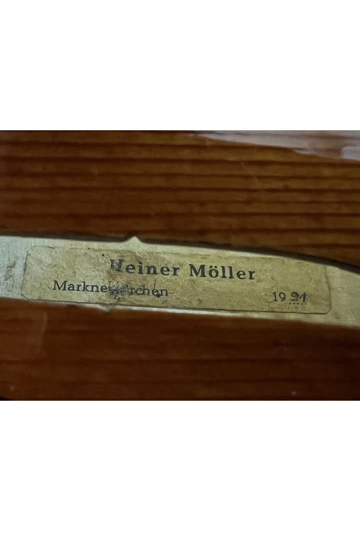 Möller Heiner - Markneukirchen Anno 1991 - G-673